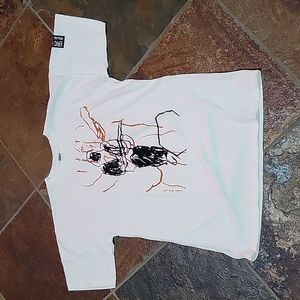 Rare Eric Clapton World Tour Graphic Combed Cotton Tshirt